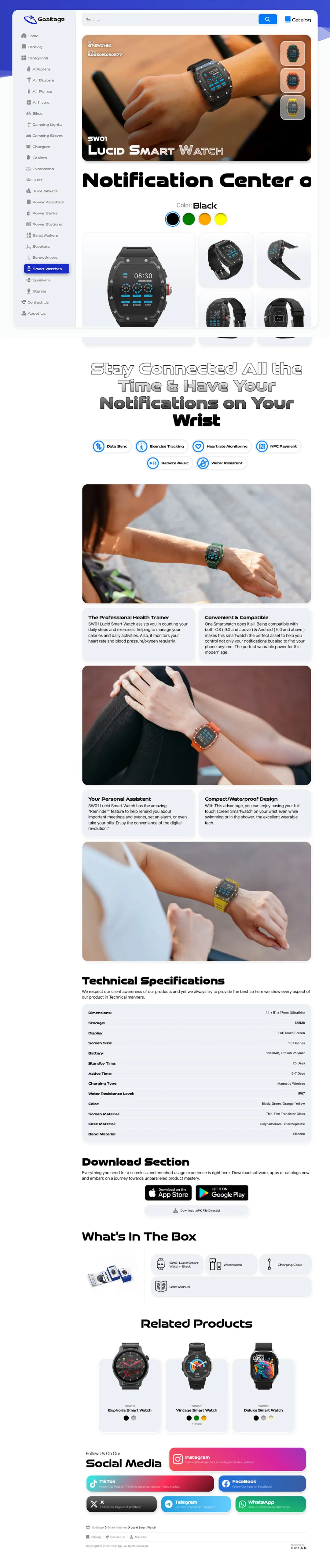 Goaltage &trade; Project